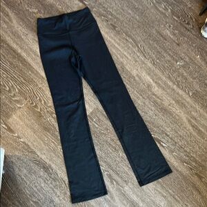 Navy Zuala Flared Leggings, XS